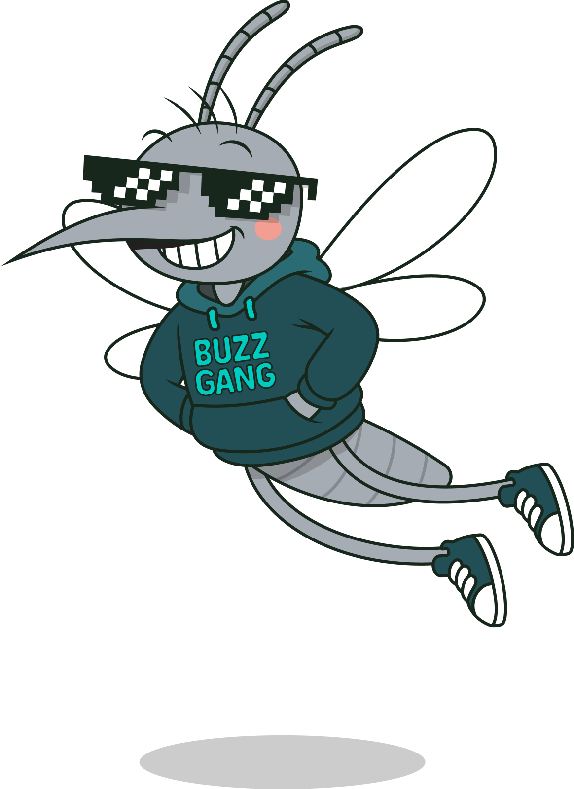La Culex CULEX About Character - Official Mosquito Meme Coin Mascot for Ethereum DeFi